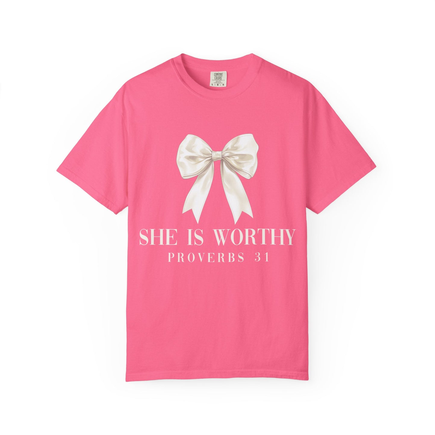 She is Worthy Comfort Colors