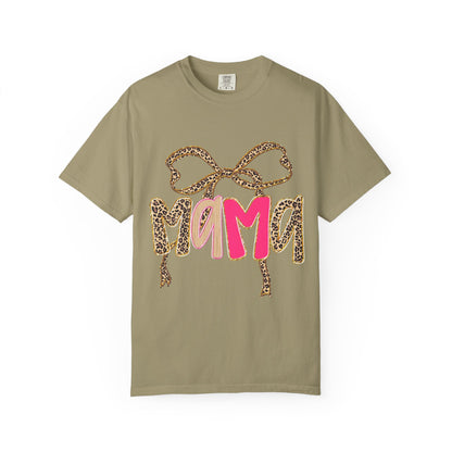 Neon Leopard Print Mama T-Shirt