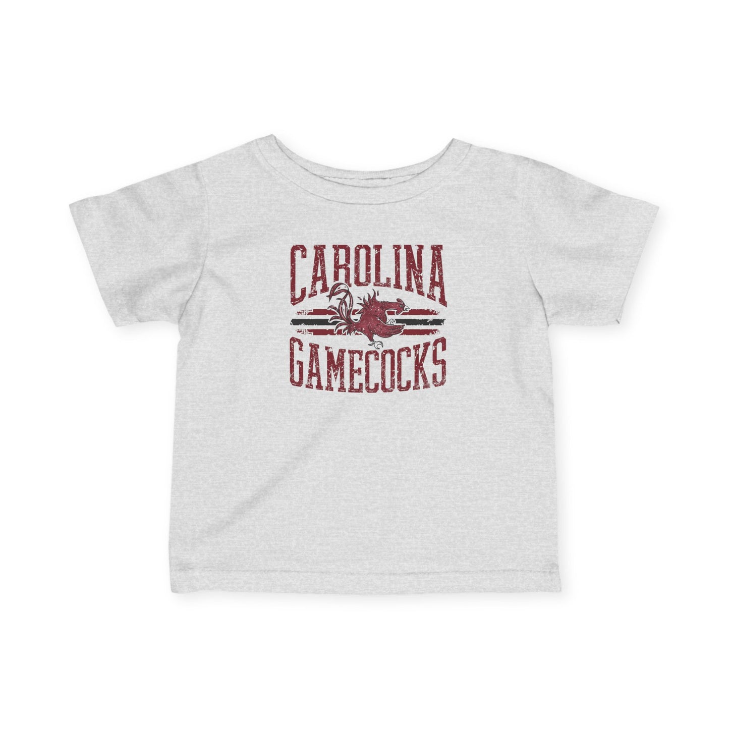 Baby Gamecocks Tee, Infant Carolina Gamecocks Shirt, Cute Toddler Gift, College Team Baby Clothes, Baby Sports Apparel