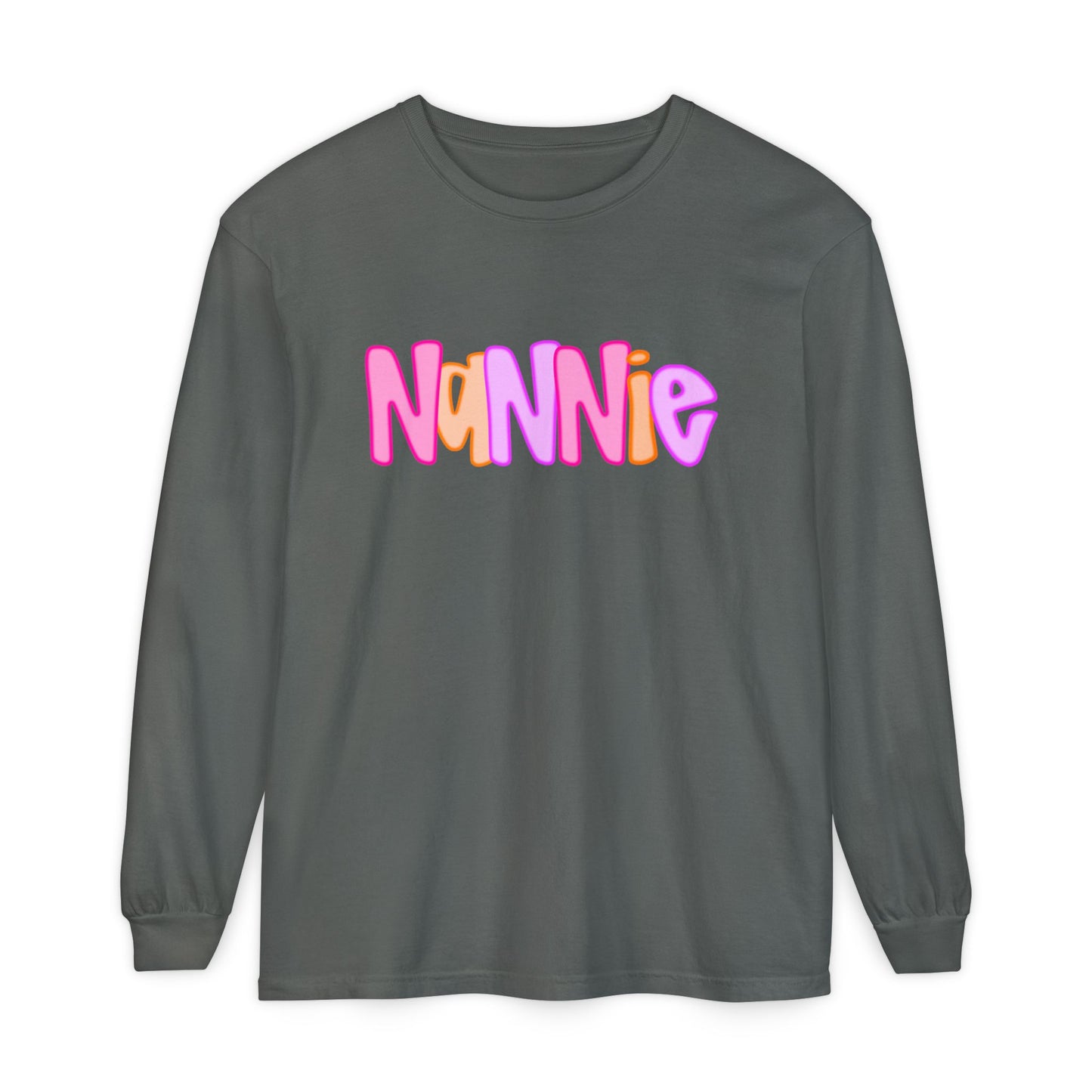 Nannie Neon Comfort Colors Long Sleeve