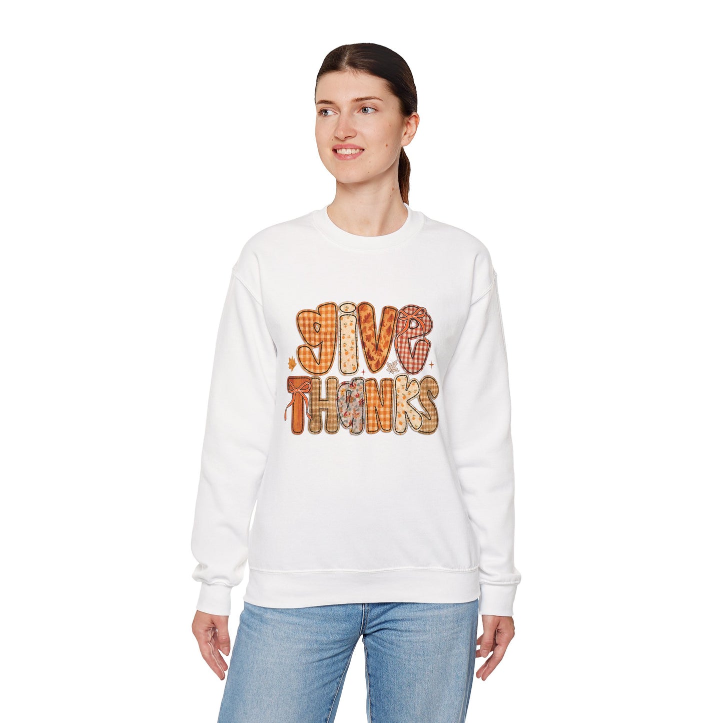 Thankful Vibes Crewneck Sweatshirt