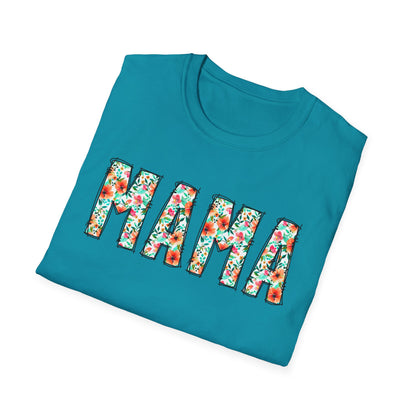 Mama Floral T‑Shirt