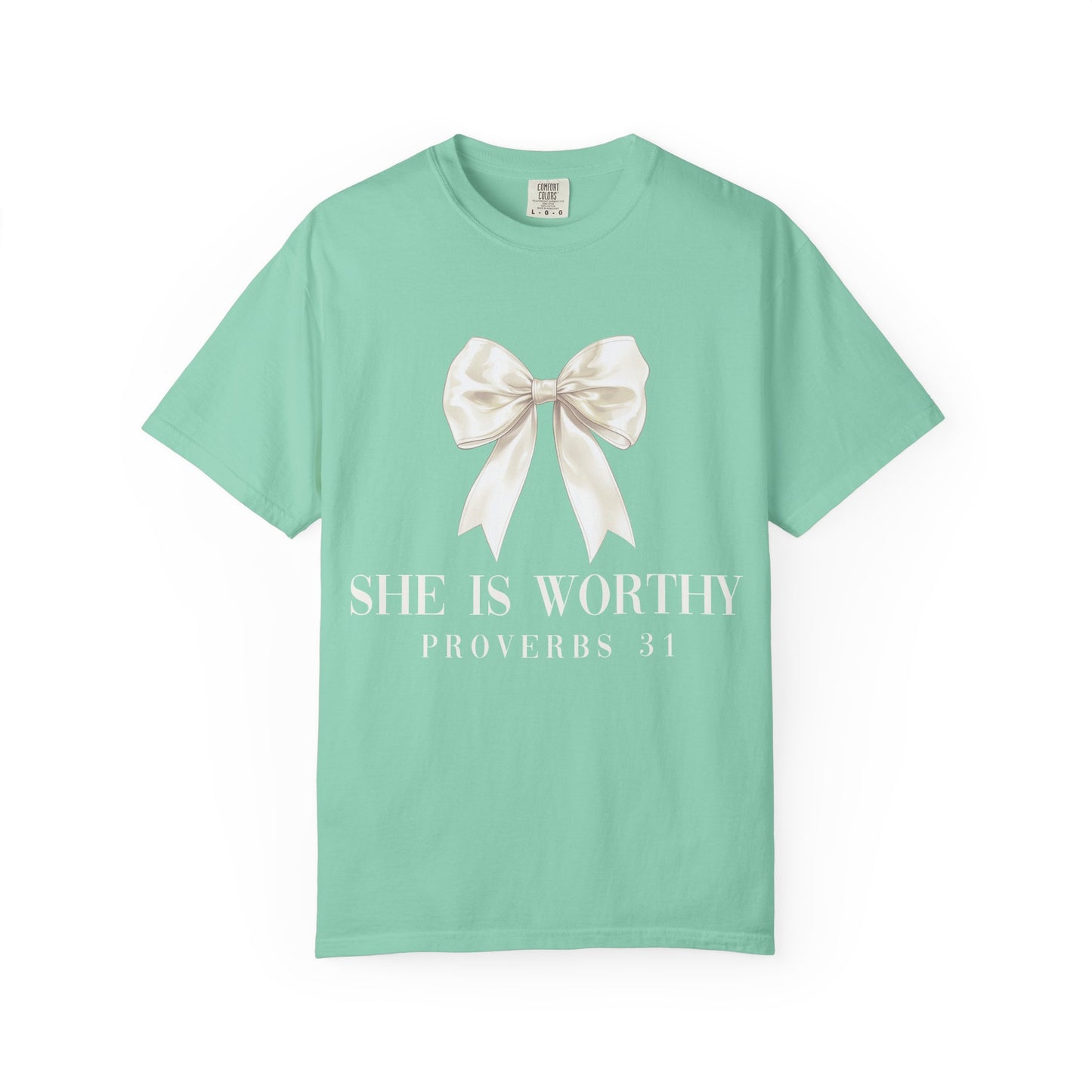 She is Worthy Comfort Colors