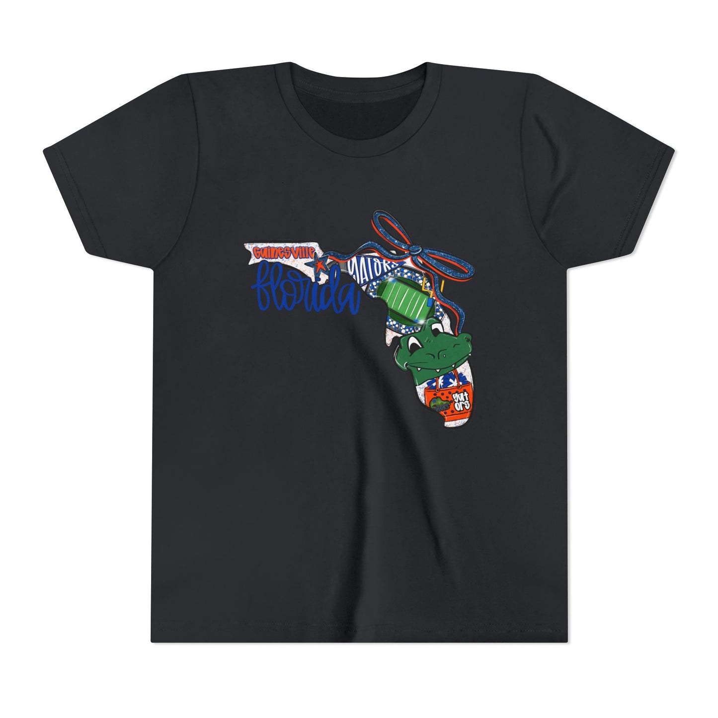 Florida Youth Tee - Fun, Colorful Design for Kids, Perfect for Summer Camps, Birthdays, Beach Days, Gift Ideas
