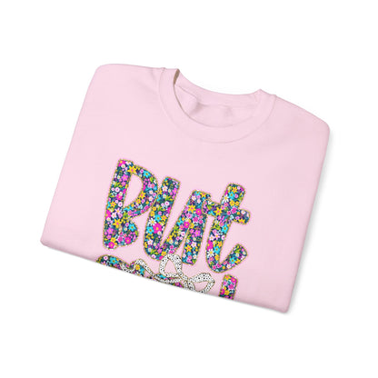 Colorful Floral Crewneck Sweatshirt - Motivational Gift for Friends, Cozy Lounge Wear, Unique Gift for Birthday, Inspirational