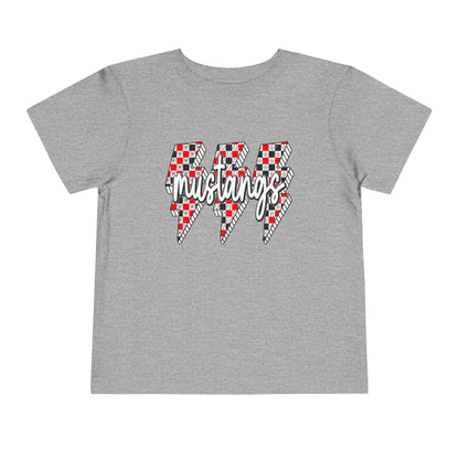 Mustang Lightning Toddler Tee - Fun Kids Wear, Perfect for Birthdays, Family Gatherings, Playdates, and Everyday Adventures