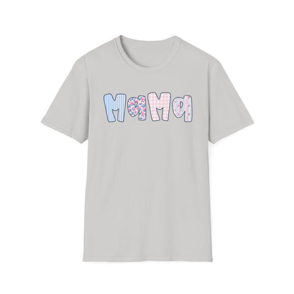 Mama Floral Letters T-Shirt