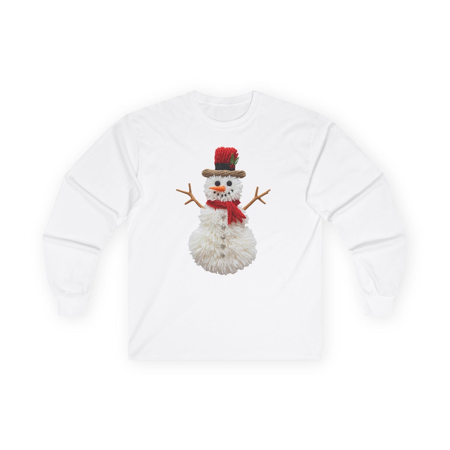 Winter Snowman Long Sleeve Gildan