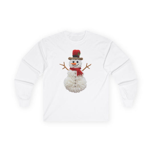 Winter Snowman Long Sleeve Gildan