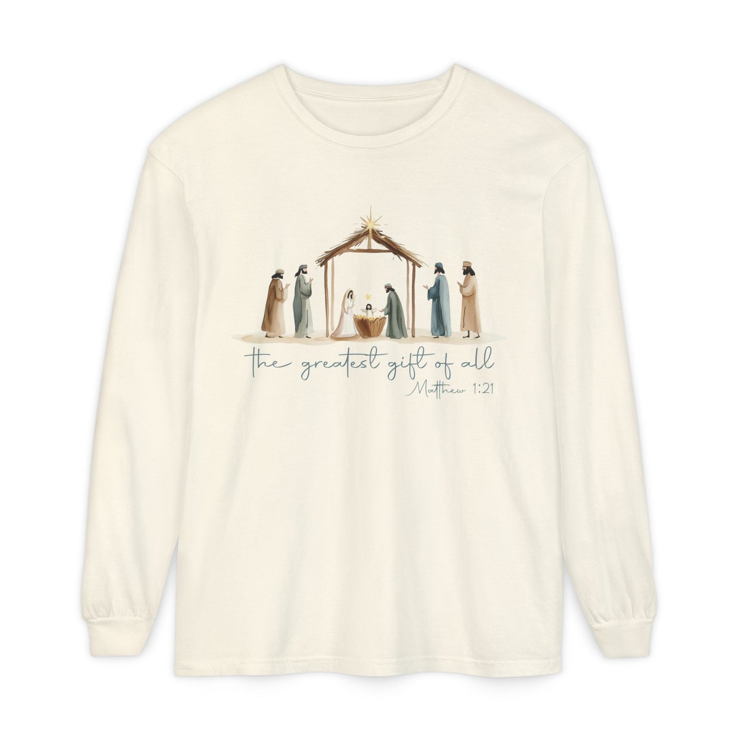 Garment-Dyed Long Sleeve T-Shirt Comfort Colors