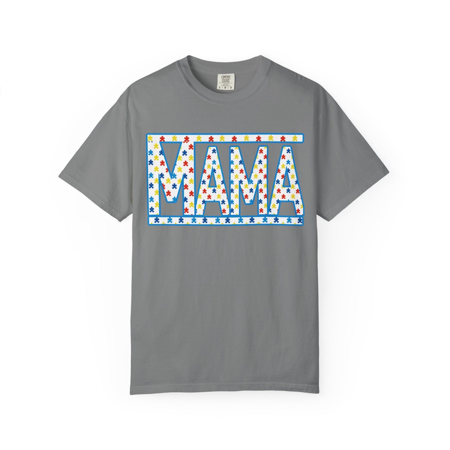 Mama Garment-Dyed T-Shirt: Fun Gift for Moms, Casual Wear, Mother's Day, Birthday, Family Gatherings