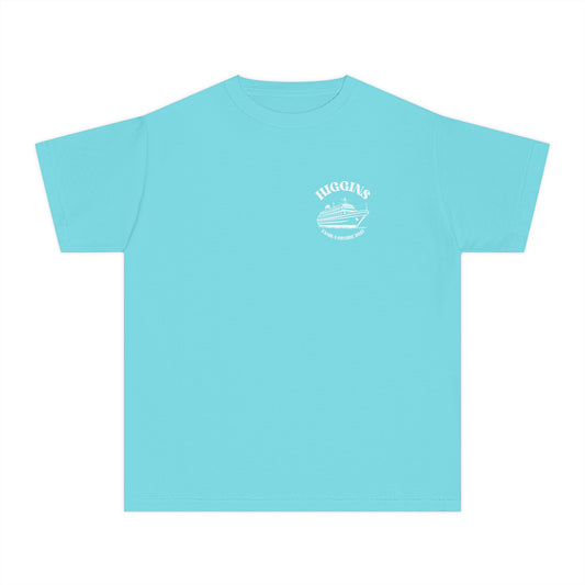 Family Cruise Youth Tee, Custom Vacation Shirt, Kids Midweight T-Shirt, Group Trip Apparel, Summer Travel Clothing