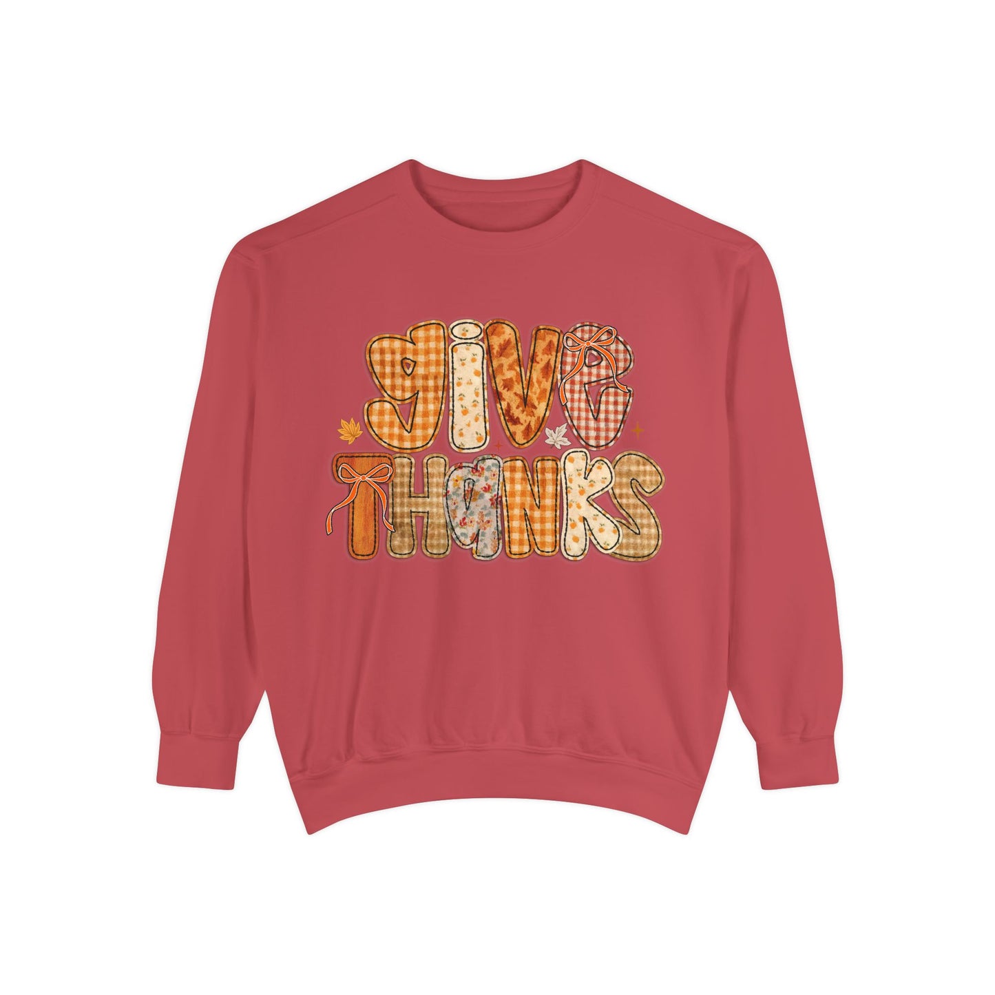 Thankful Sweatshirt | Cozy Fall Apparel, Thanksgiving Gift, Unisex Pullover, Give Thanks Sweatshirt, Casual Outfit