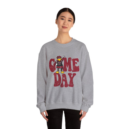 Game Day Crewneck Sweatshirt, Unisex Sweatshirt for Football Fans, Sports Apparel, Cozy Sweatshirt, Perfect for Game Day, Casual Comfort