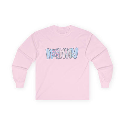Nanny Pink & Blue Floral Long Sleeve