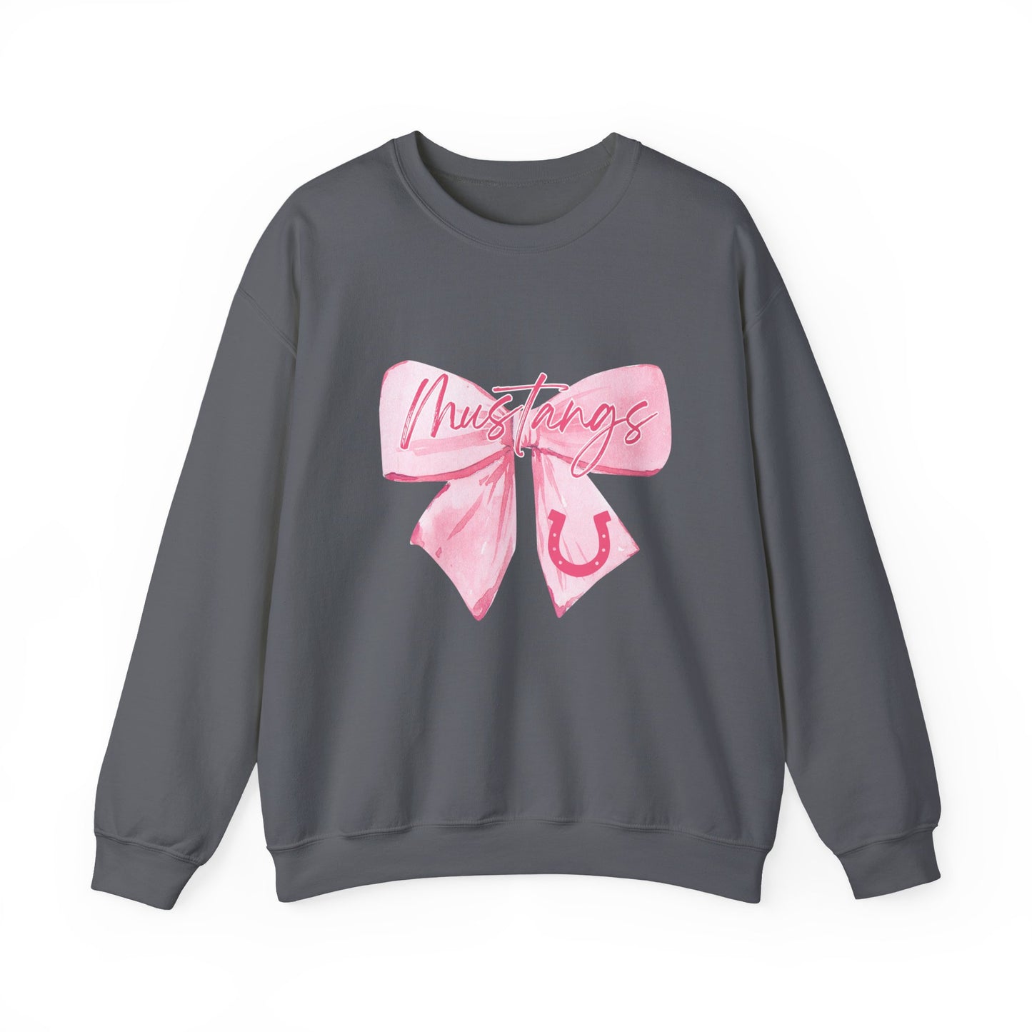 Chic Bow Graphic Crewneck Sweatshirt, Cozy Pullover, Casual Sweatshirt, Gift for Her, Lounge Wear