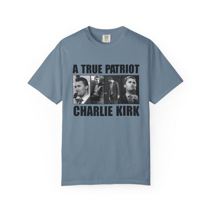 Patriotic Graphic Tee - A True Patriot, Charlie Kirk Shirt, Unisex Casual Wear, Gift for Conservatives, Election Day Apparel, Freedom [...]