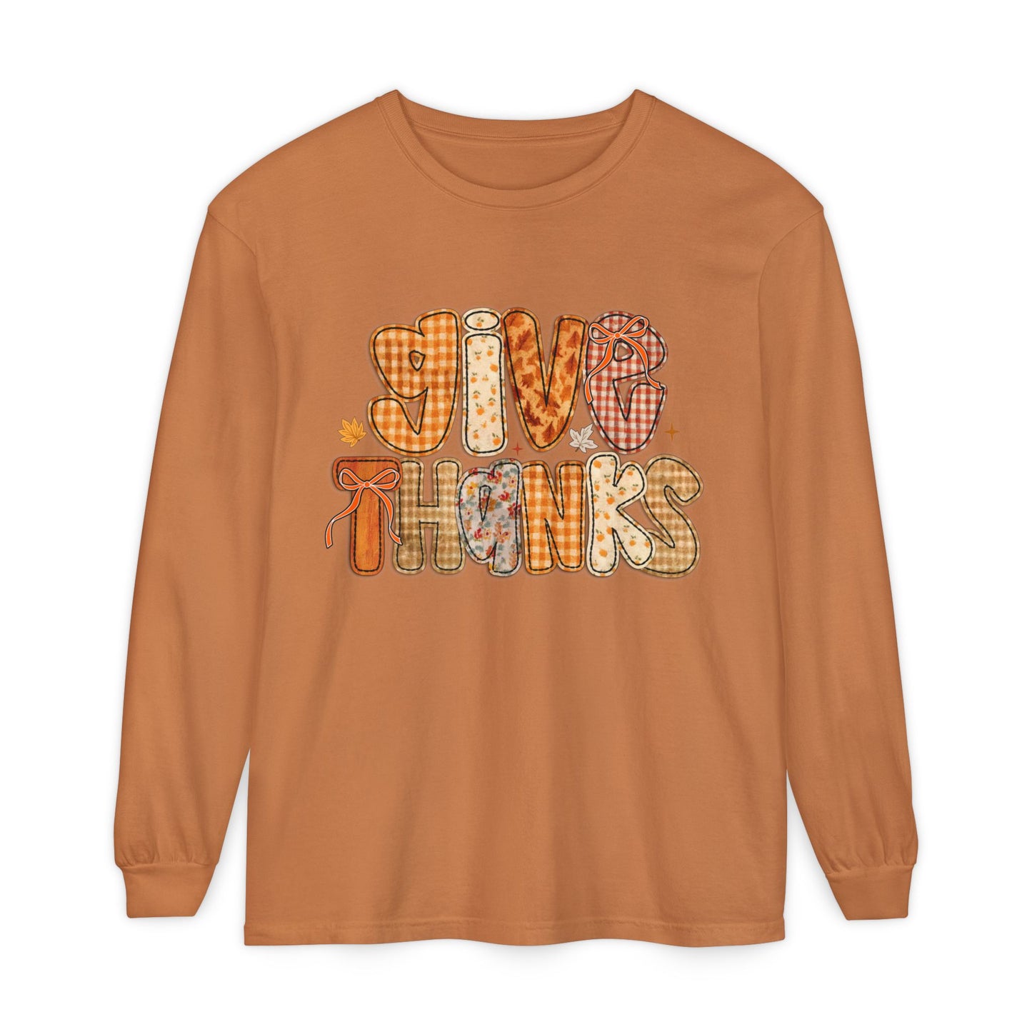 Thankful Vibes Long Sleeve T-Shirt
