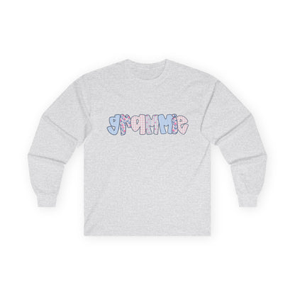 Grammie Pink & Blue Floral Long Sleeve