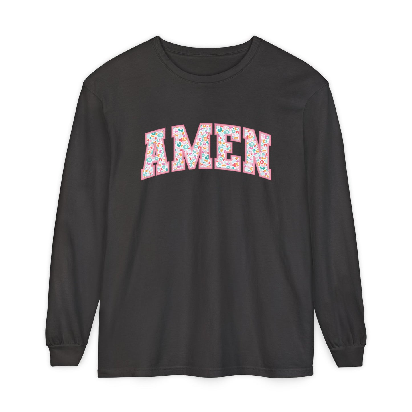 Amen Floral Long Sleeve Tee