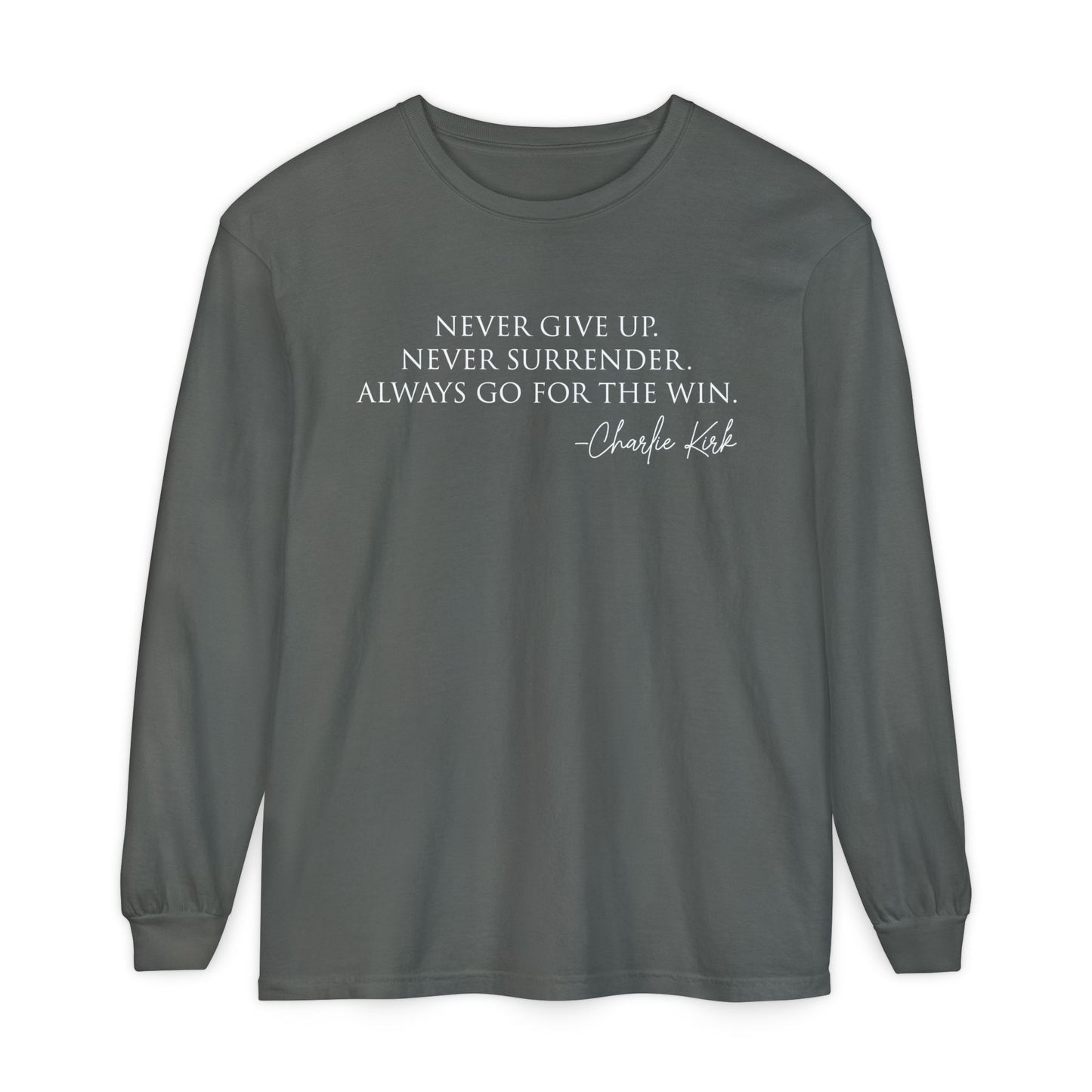 Inspiring Long Sleeve Tee, Motivational Gift, Positive Affirmation Shirt, Casual Wear, Unisex Apparel, Encouragement T-Shirt