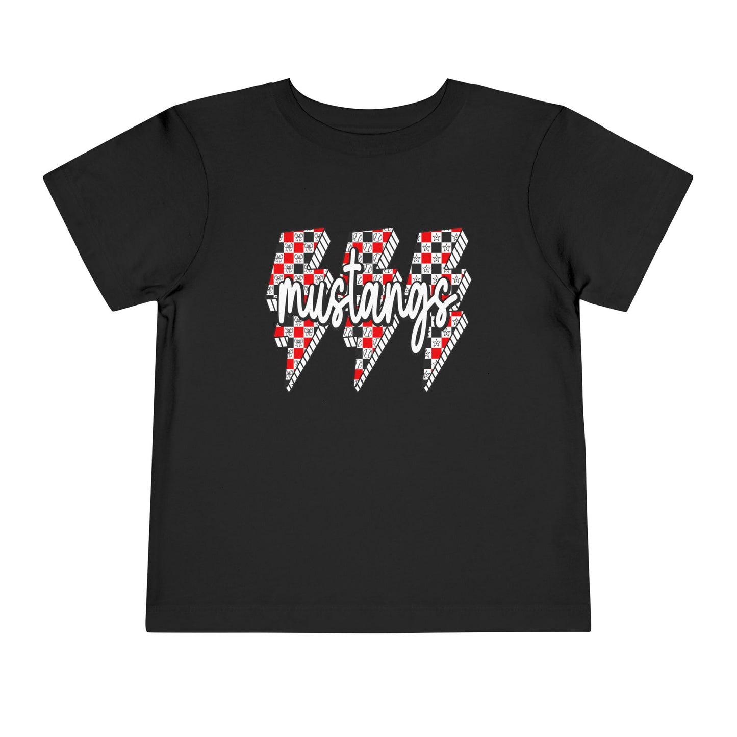 Mustang Lightning Toddler Tee - Fun Kids Wear, Perfect for Birthdays, Family Gatherings, Playdates, and Everyday Adventures