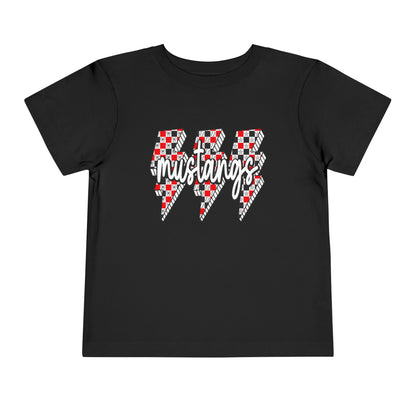 Mustang Lightning Toddler Tee - Fun Kids Wear, Perfect for Birthdays, Family Gatherings, Playdates, and Everyday Adventures