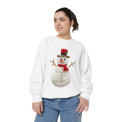 Cozy Snowman Sweatshirt Comfort Colors