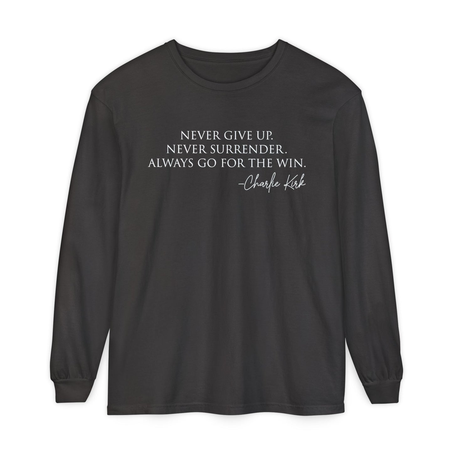 Inspiring Long Sleeve Tee, Motivational Gift, Positive Affirmation Shirt, Casual Wear, Unisex Apparel, Encouragement T-Shirt