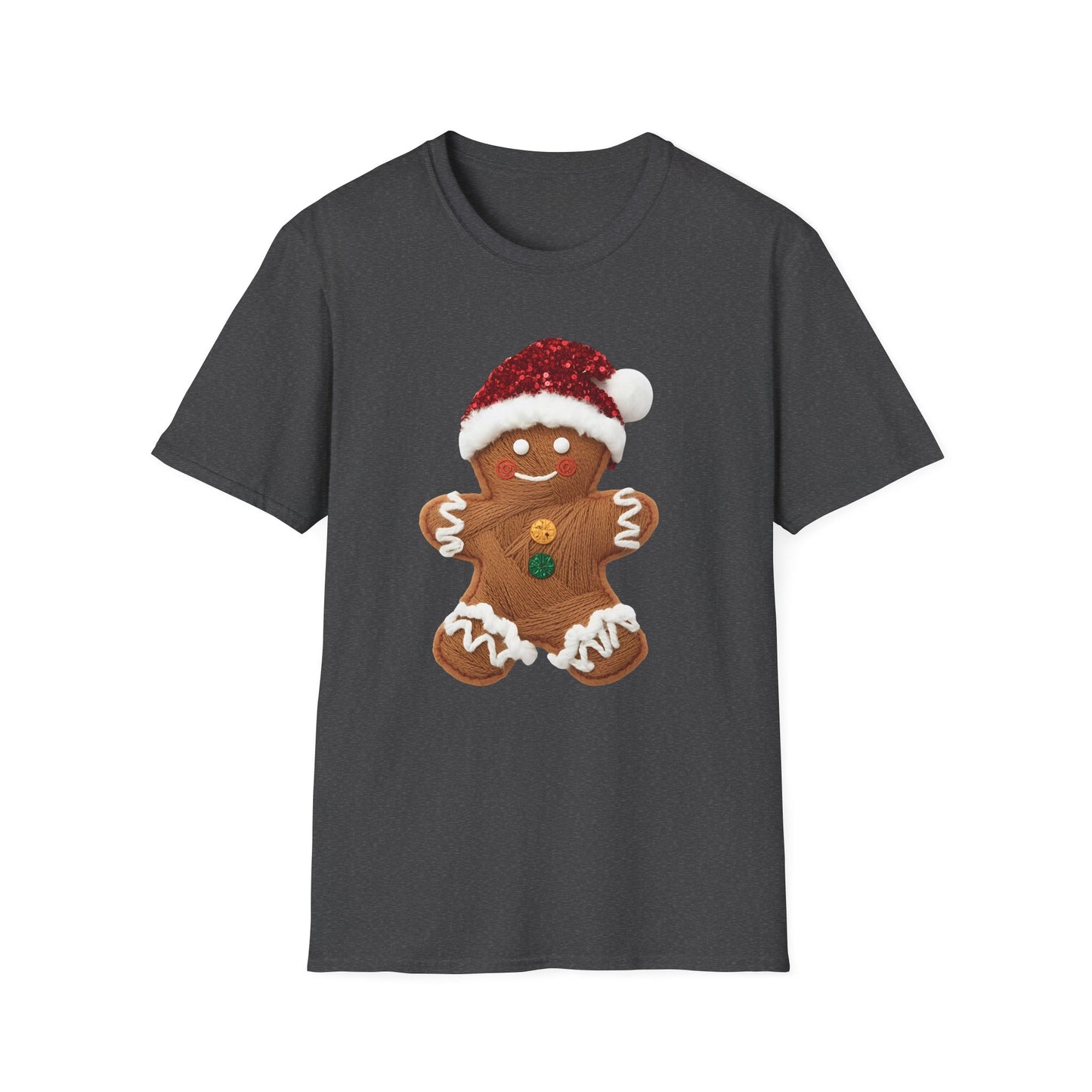 Festive Gingerbread T-Shirt Gildan