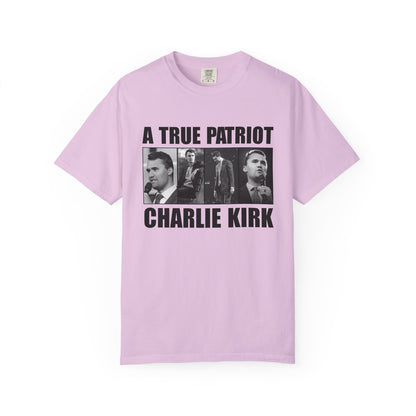 Patriotic Graphic Tee - A True Patriot, Charlie Kirk Shirt, Unisex Casual Wear, Gift for Conservatives, Election Day Apparel, Freedom [...]