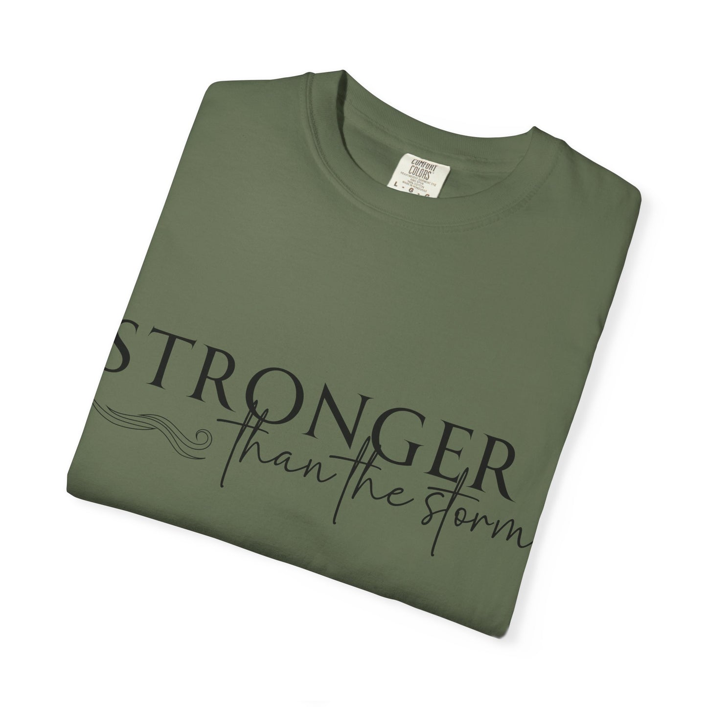 Empowering Garment-Dyed Unisex T-Shirt | Perfect for Every Day, Motivational Gift, Casual Wear, Strength in Adversity