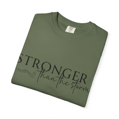Empowering Garment-Dyed Unisex T-Shirt | Perfect for Every Day, Motivational Gift, Casual Wear, Strength in Adversity