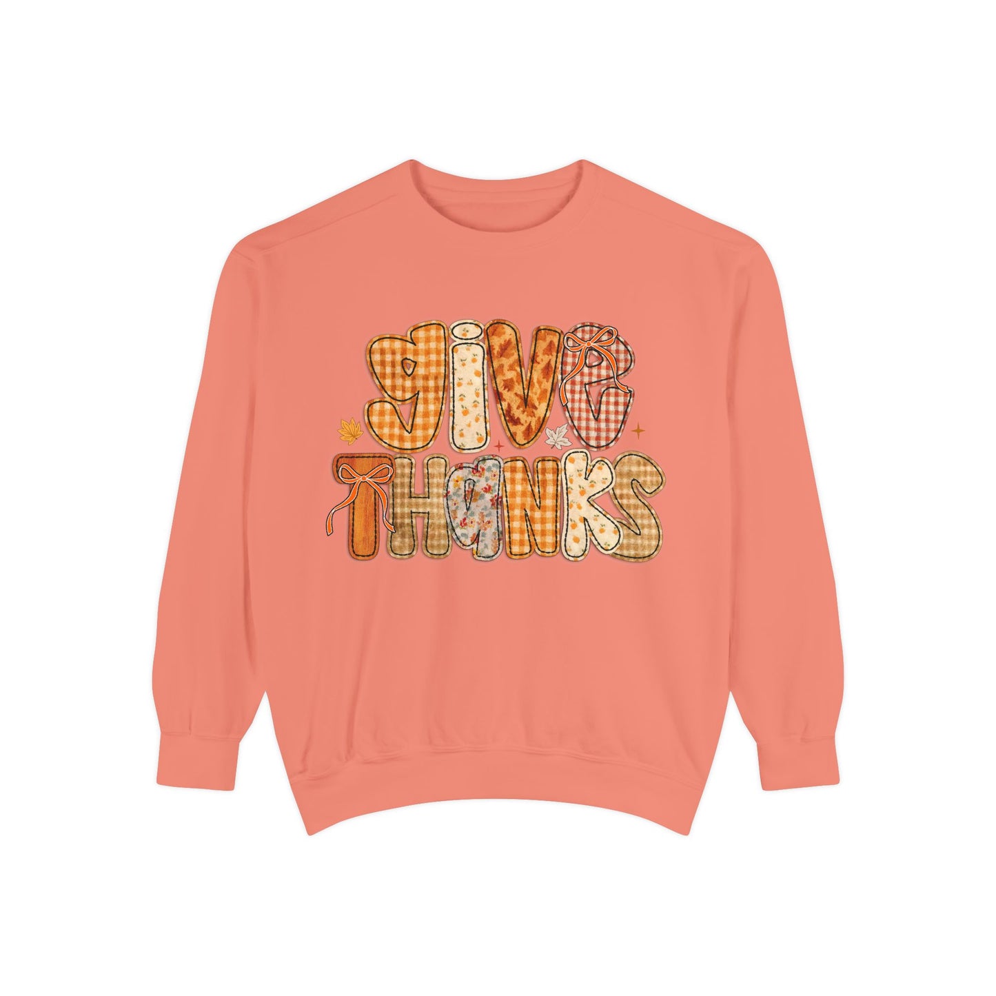 Thankful Sweatshirt | Cozy Fall Apparel, Thanksgiving Gift, Unisex Pullover, Give Thanks Sweatshirt, Casual Outfit