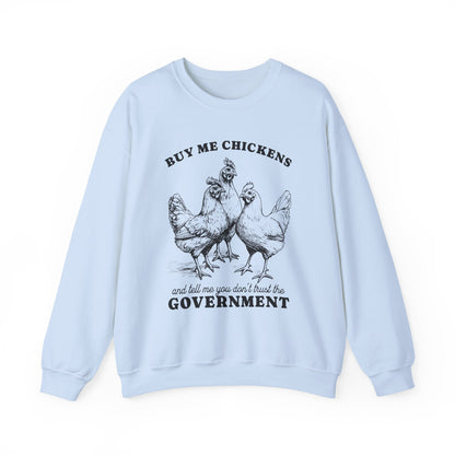 Charming Statement Sweatshirt: 'Buy Me Chickens' Style, Cozy Gift for Chicken Lovers, Fun Agriculture Apparel, Perfect for Farmhouse [...]
