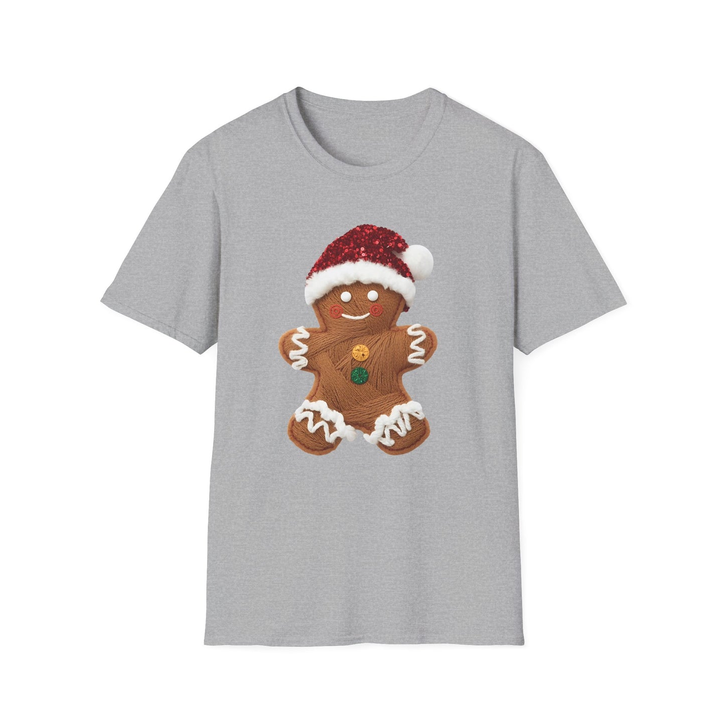 Festive Gingerbread T-Shirt Gildan