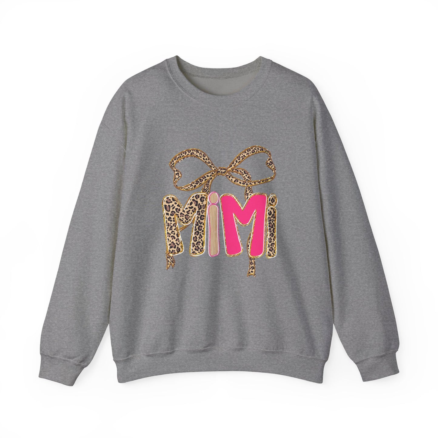Mimi Neon Leopard Print Sweatshirt