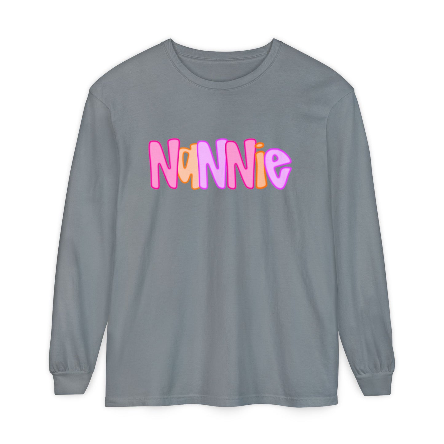 Nannie Neon Comfort Colors Long Sleeve