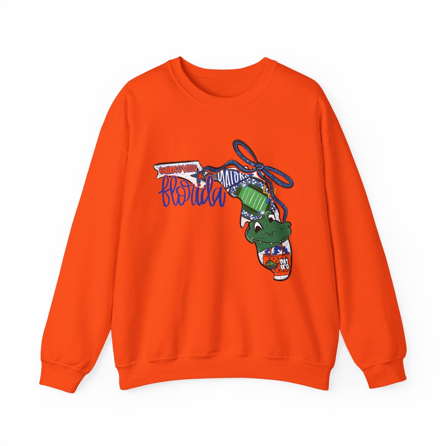 Florida Vibes Crewneck Sweatshirt | Unisex Graphic Top, Casual Wear, Gift for Him/Her, Vacation Essentials, Comfortable Style