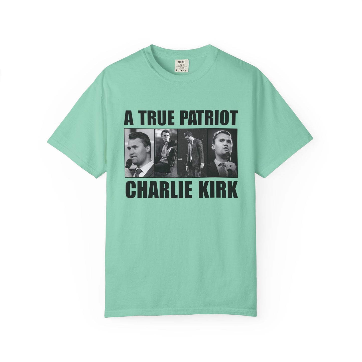 Patriotic Graphic Tee - A True Patriot, Charlie Kirk Shirt, Unisex Casual Wear, Gift for Conservatives, Election Day Apparel, Freedom [...]