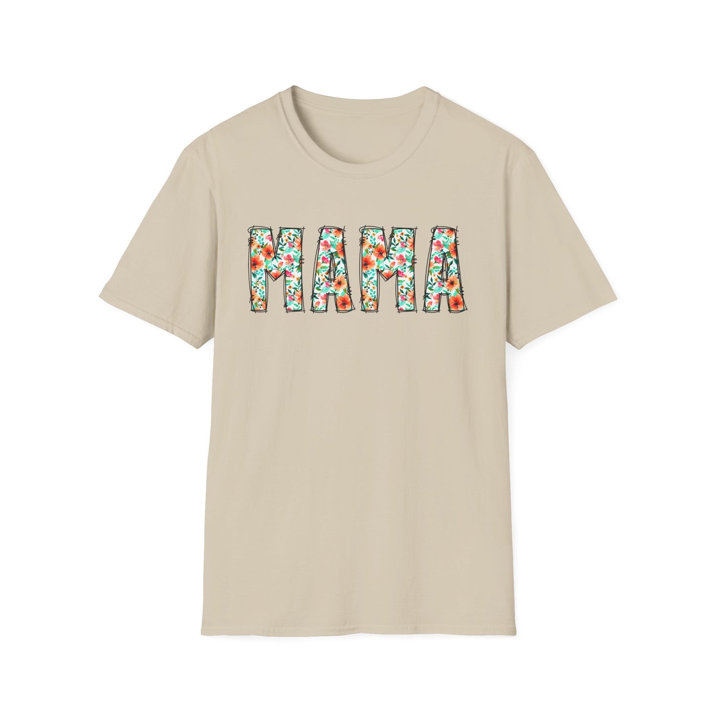 Mama Floral T‑Shirt