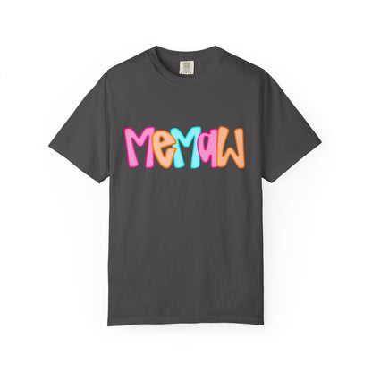 Memaw Neon Comfort Colors Tee