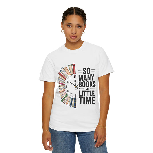 Book Lover's Clock T-Shirt, Perfect Gift for Readers, Literary Apparel, Bookish Tee, Great for Book Clubs
