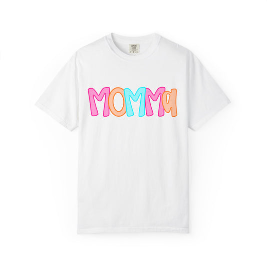 Momma Neon Comfort Colors Tee