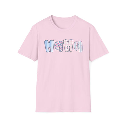 Mama Floral Letters T-Shirt