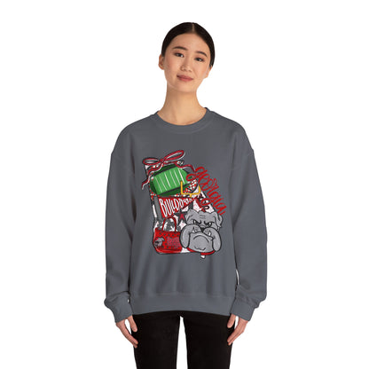 Cozy Dog-Themed Sweatshirt, Perfect for Pet Lovers, Gift for Dog Owners, Holiday Apparel, Cute Casual Wear, Georgia Bulldogs Merchandise