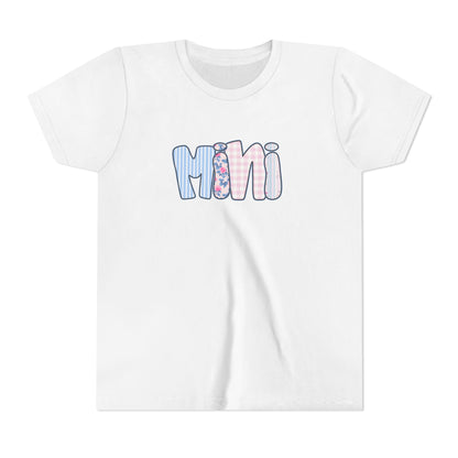Youth Mini Pink & Blue Floral T-Shirt