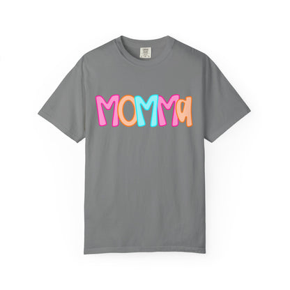 Momma Neon Comfort Colors Tee
