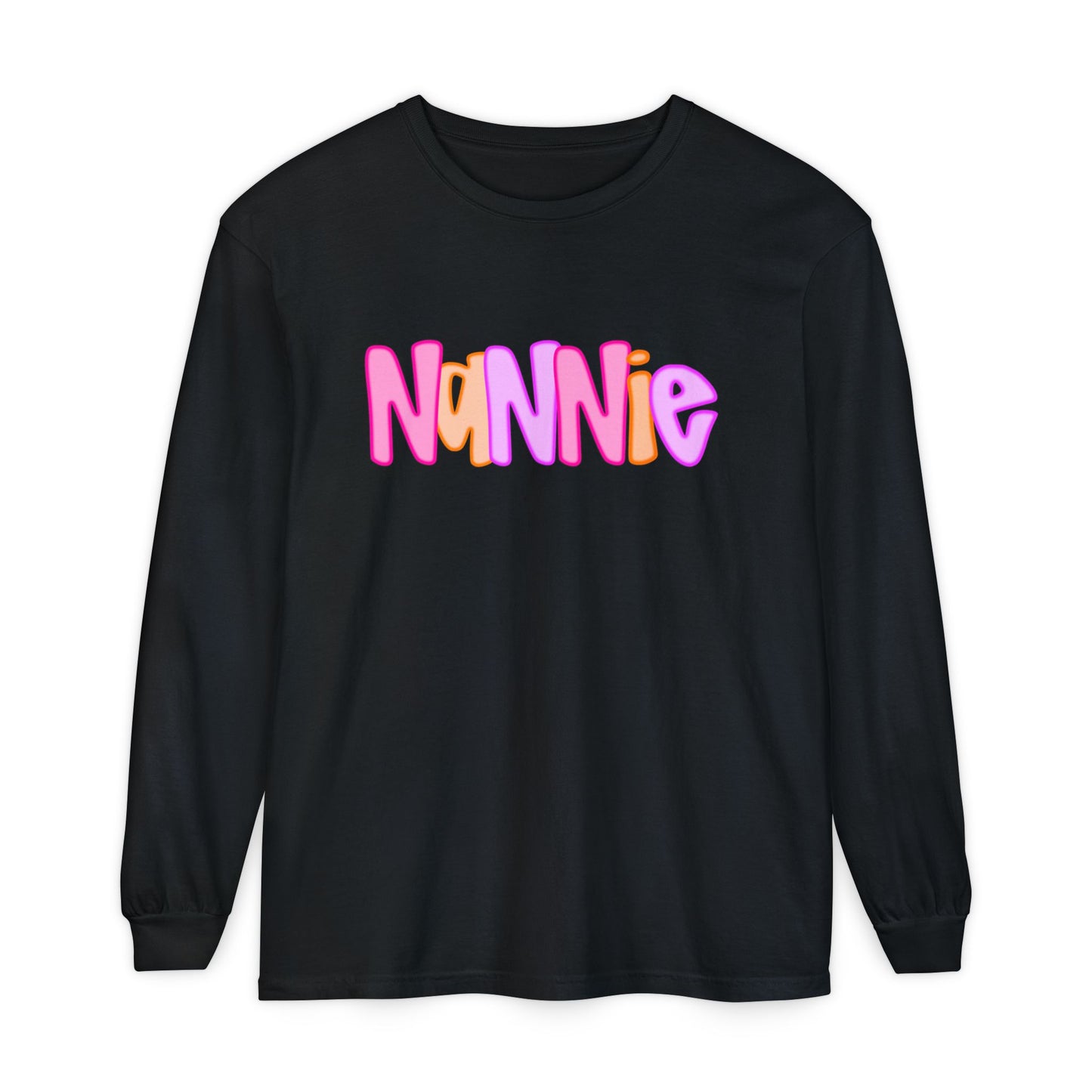 Nannie Neon Comfort Colors Long Sleeve