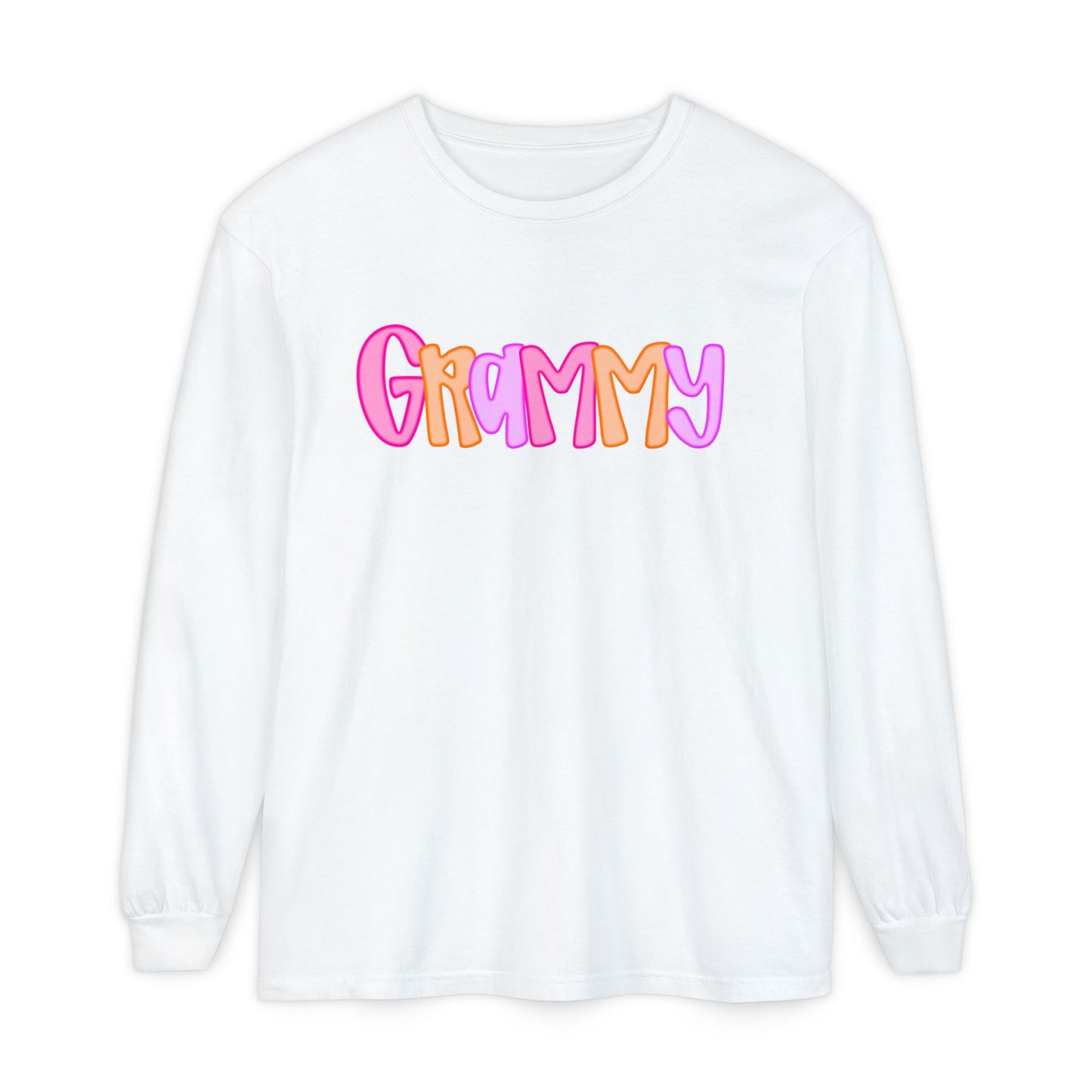 Grammy Neon Comfort Colors Long Sleeve